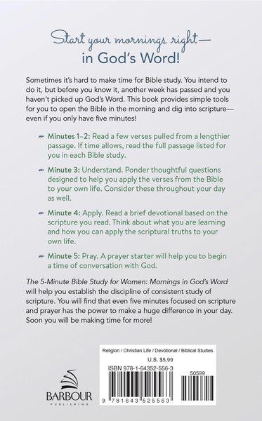 5-Minute Bible Study for Women