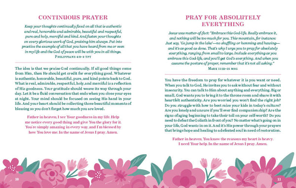 Pray and Never Give Up Devotions for Women