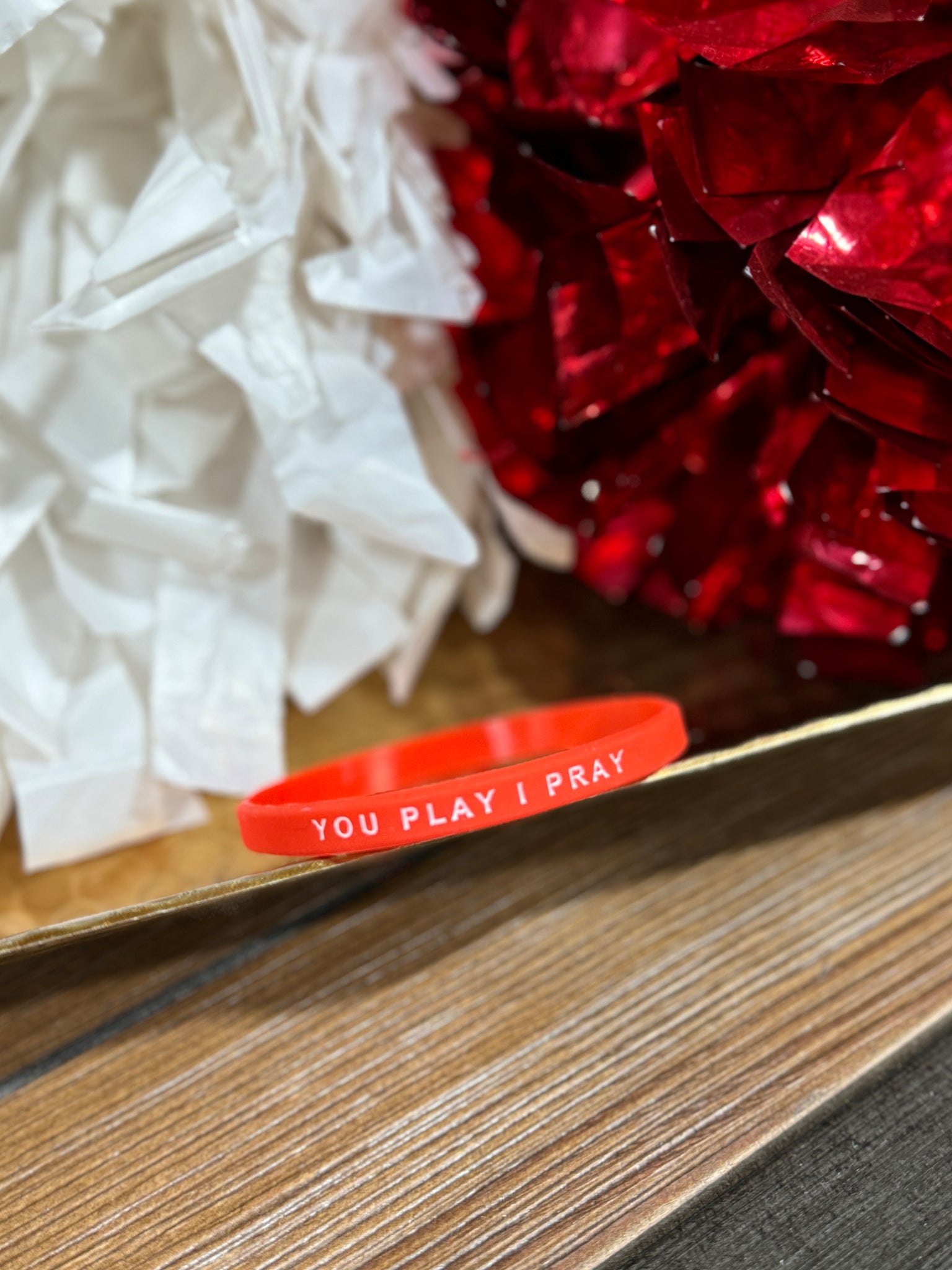 You Play I Pray Gameday Bracelet