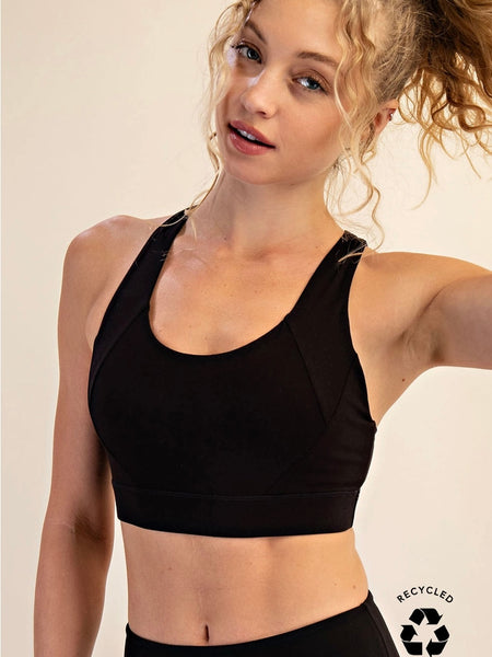 Black Butter Sports Bra