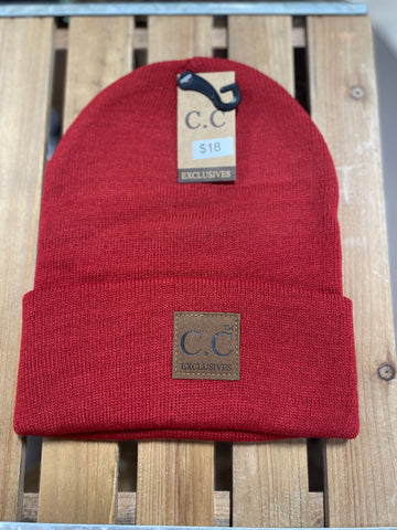 Red Everyday CC Beanie