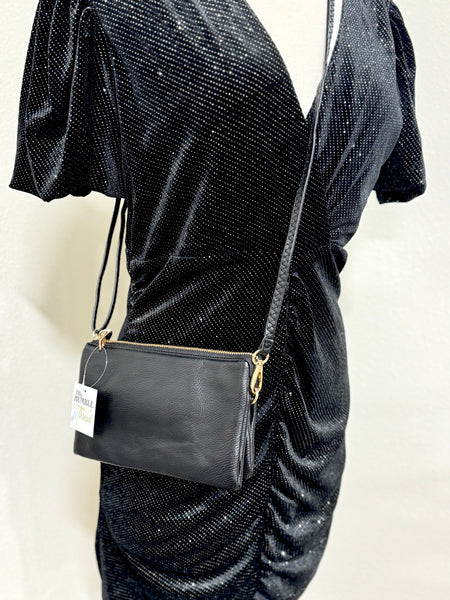 Classic Black Crossbody