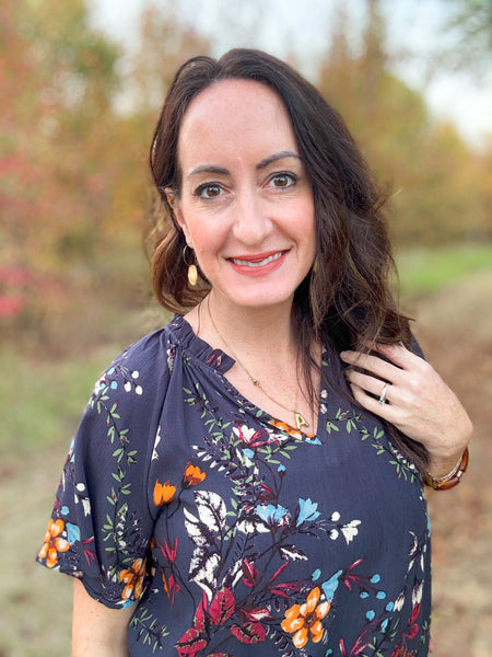 Fall Floral Top