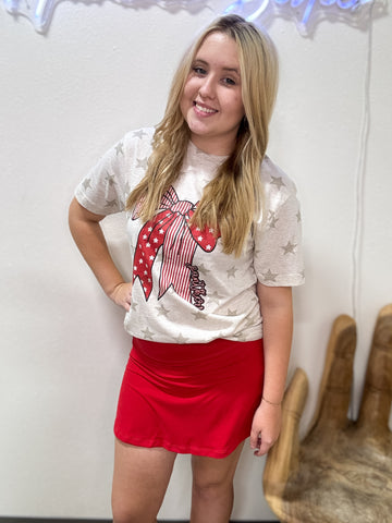 True Red Butter Skort