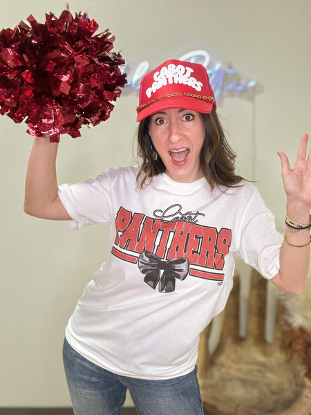 Cabot Panthers Bow Tee