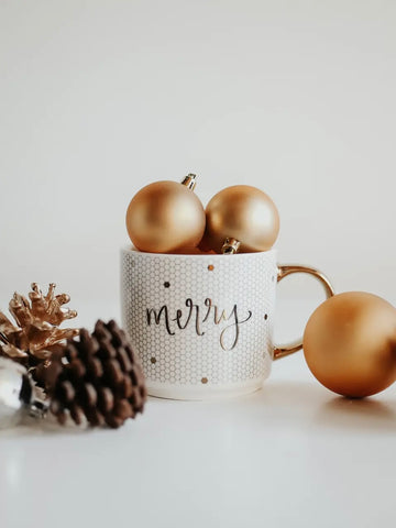 Merry Tile Coffee Mug